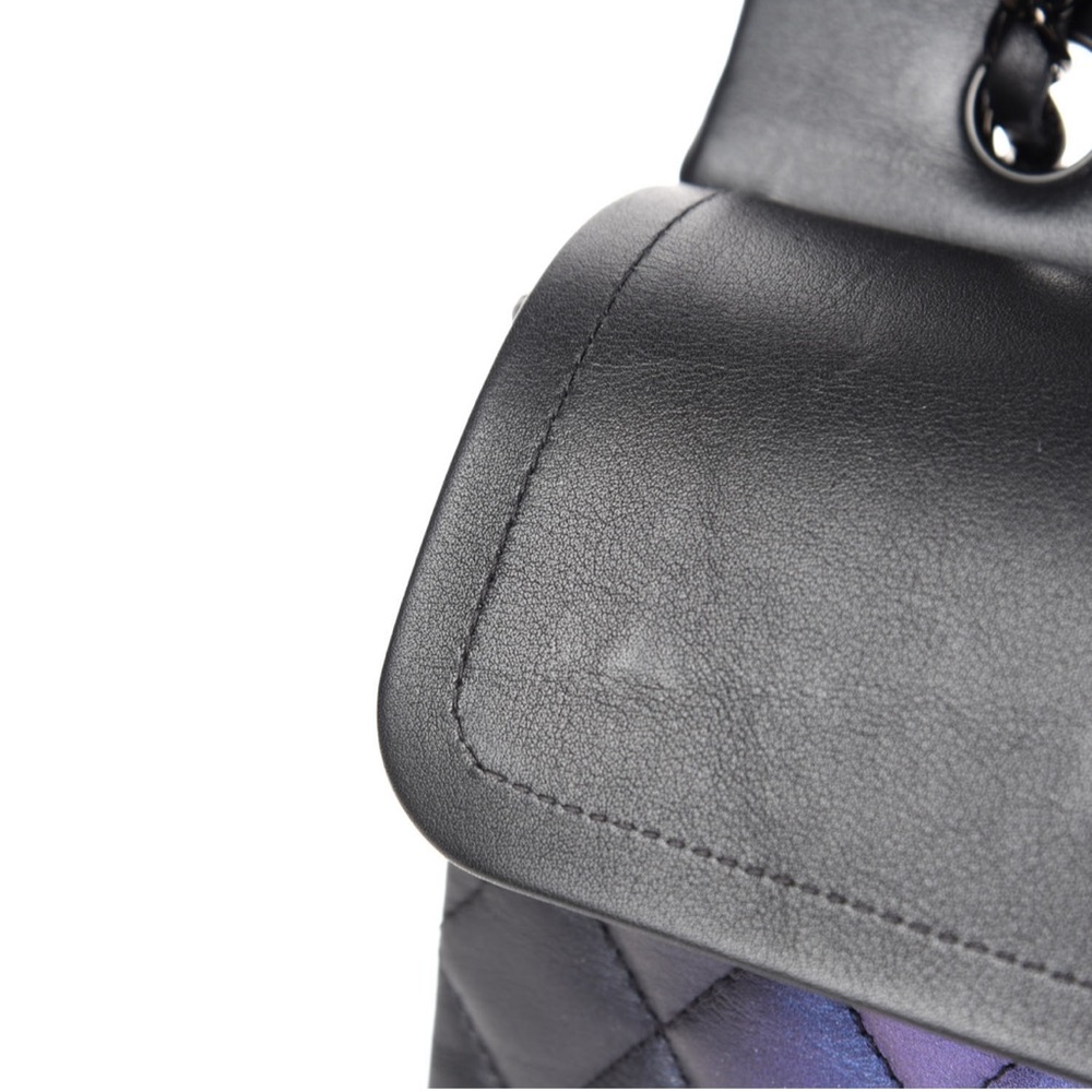 CHANEL Calfskin Quilted Ombre Medium Double Flap Bag - Picture 8 of 11